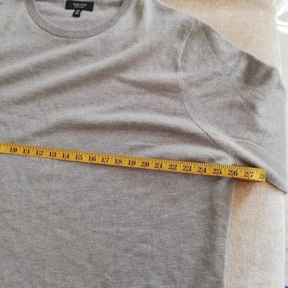 Nordstrom Grey Wool Long Sleeve Sweater Size 2XL NWOT - Picture 9 of 9